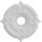 Ekena Millwork Attica Thermoformed PVC Ceiling Medallion (Fits Canopies up to 5 5/8"), 16"OD x 3 1/2"ID x 1"P CMP16AT - alternate 1